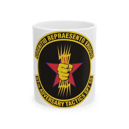 57th Adversary Tactics Support Squadron (U.S. Air Force) White Coffee Mug-11oz-Go Mug Yourself