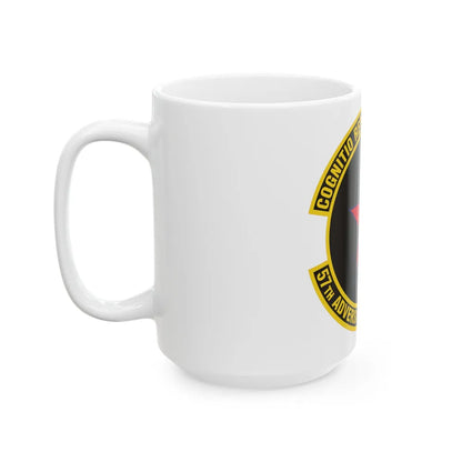 57th Adversary Tactics Support Squadron (U.S. Air Force) White Coffee Mug-Go Mug Yourself