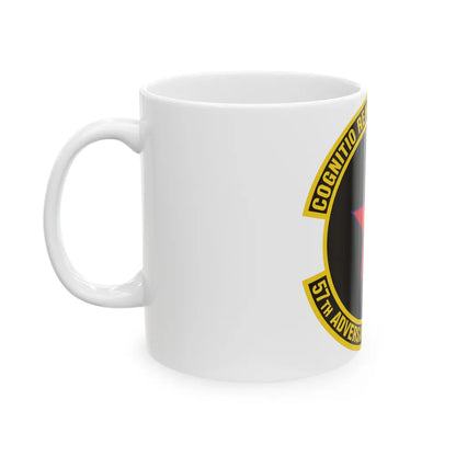 57th Adversary Tactics Support Squadron (U.S. Air Force) White Coffee Mug-Go Mug Yourself