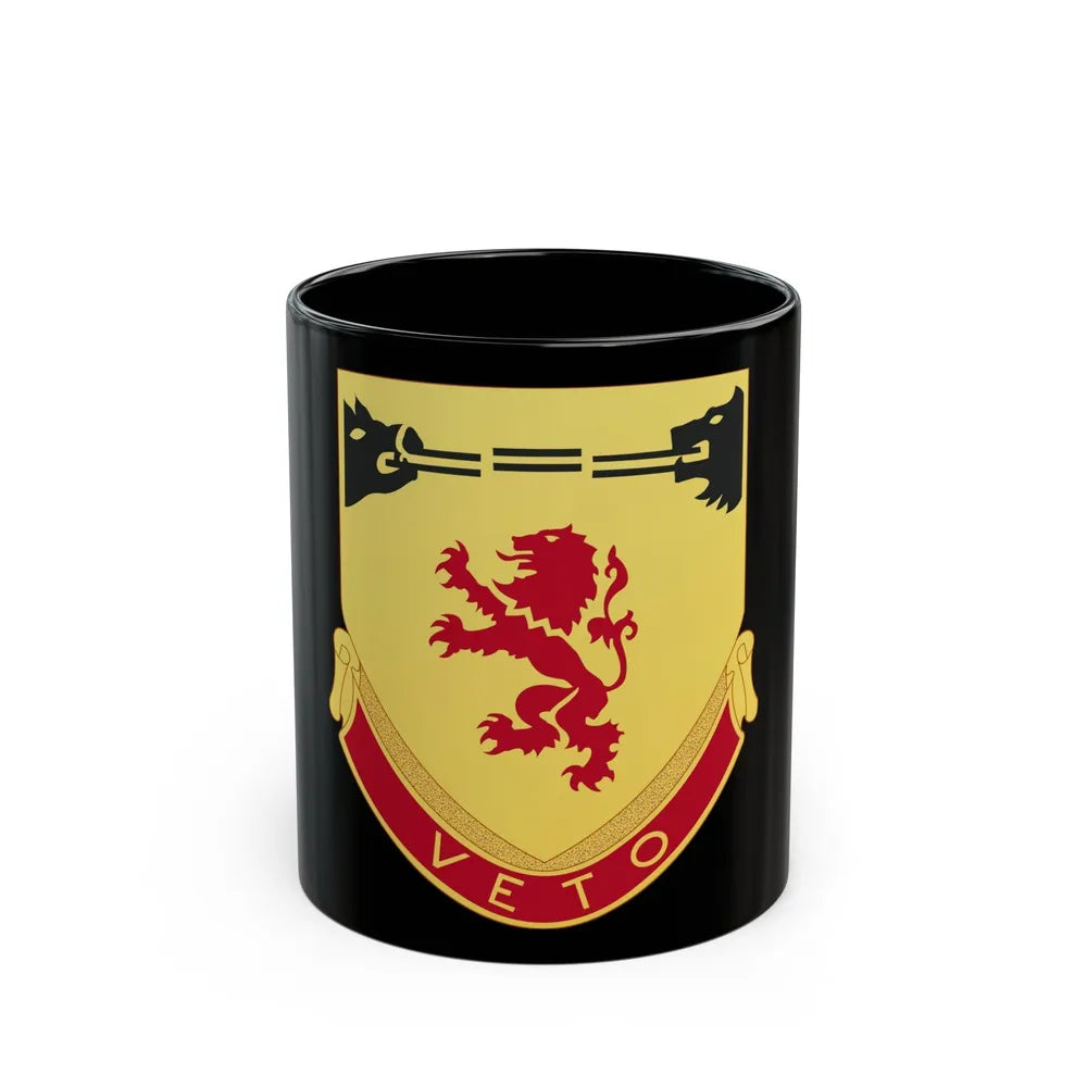 57th Air Defense Artillery Regiment (U.S. Army) Black Coffee Mug-11oz-Go Mug Yourself