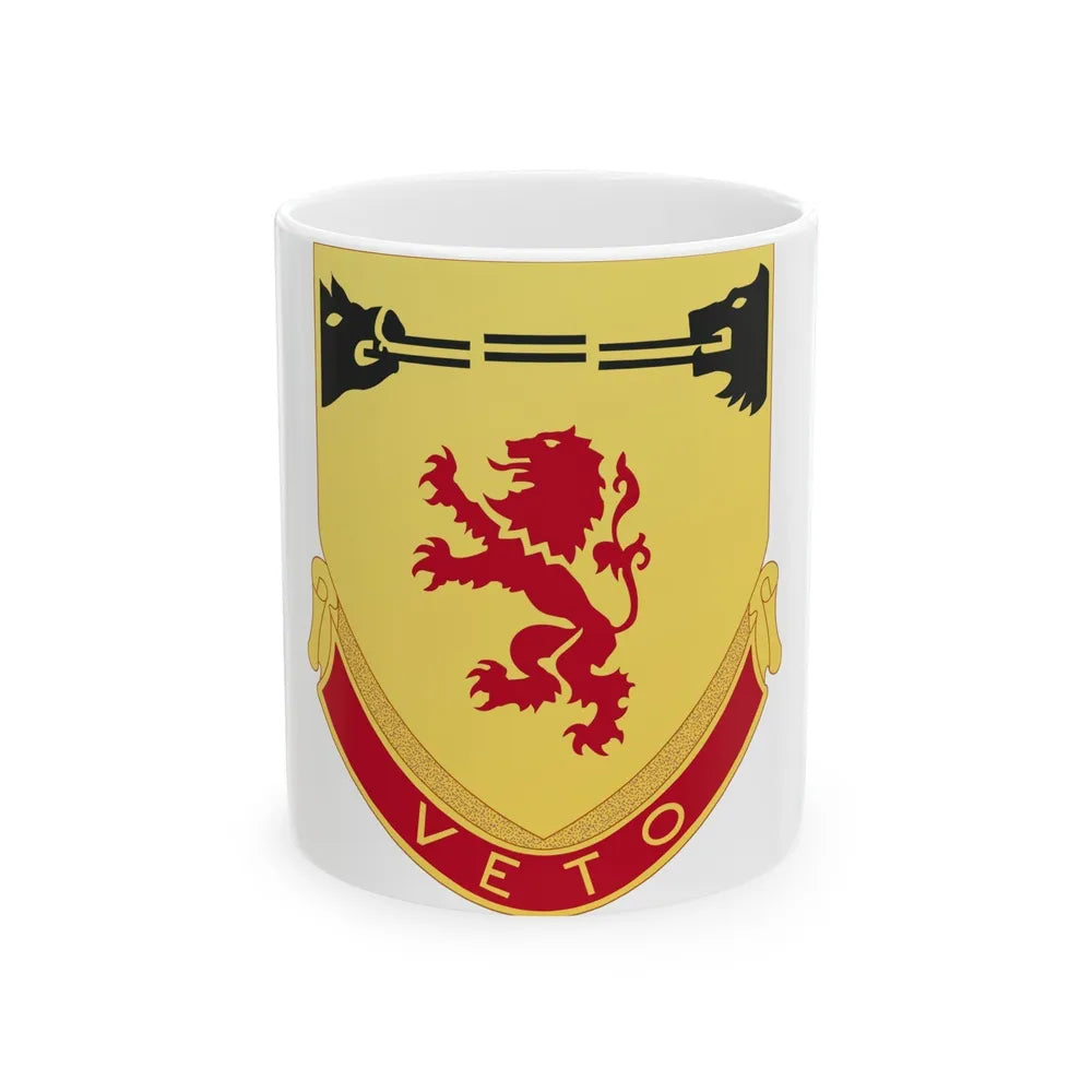 57th Air Defense Artillery Regiment (U.S. Army) White Coffee Mug-11oz-Go Mug Yourself