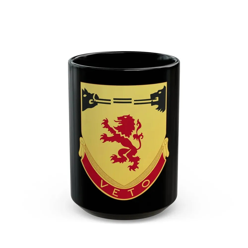 57th Air Defense Artillery Regiment (U.S. Army) Black Coffee Mug 15oz - Go Mug Yourself