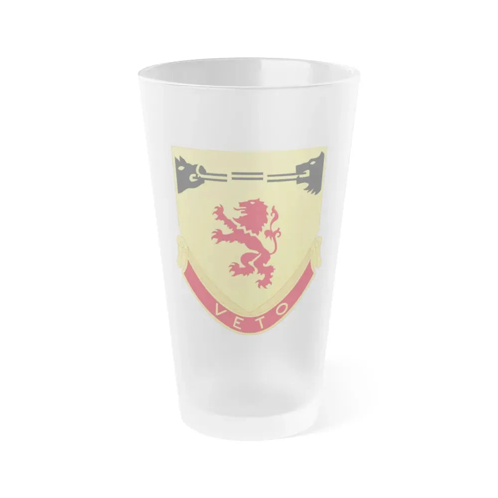 57th Air Defense Artillery Regiment (U.S. Army) Frosted Pint Glass 16oz Default Title - Go Mug Yourself