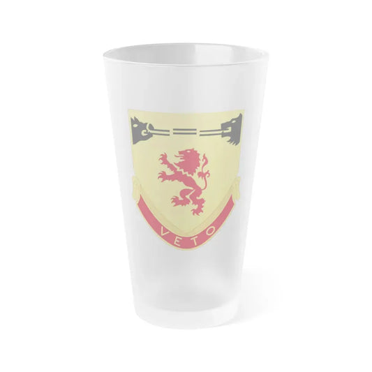 57th Air Defense Artillery Regiment (U.S. Army) Frosted Pint Glass 16oz Default Title - Go Mug Yourself