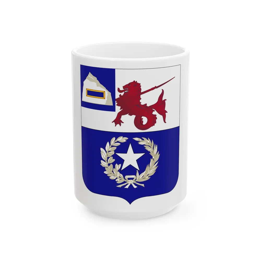 57th Infantry Regiment 2 (U.S. Army) White Coffee Mug-15oz-Go Mug Yourself