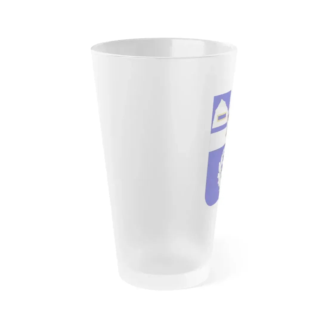 57th Infantry Regiment 2 (U.S. Army) Frosted Pint Glass 16oz - Go Mug Yourself