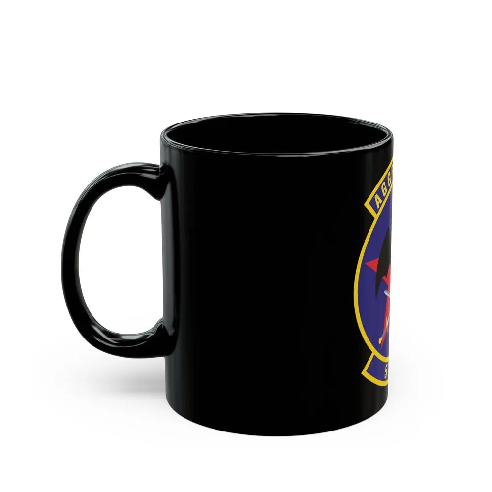 57th Information Aggressor Squadron (U.S. Air Force) Black Coffee Mug-Go Mug Yourself