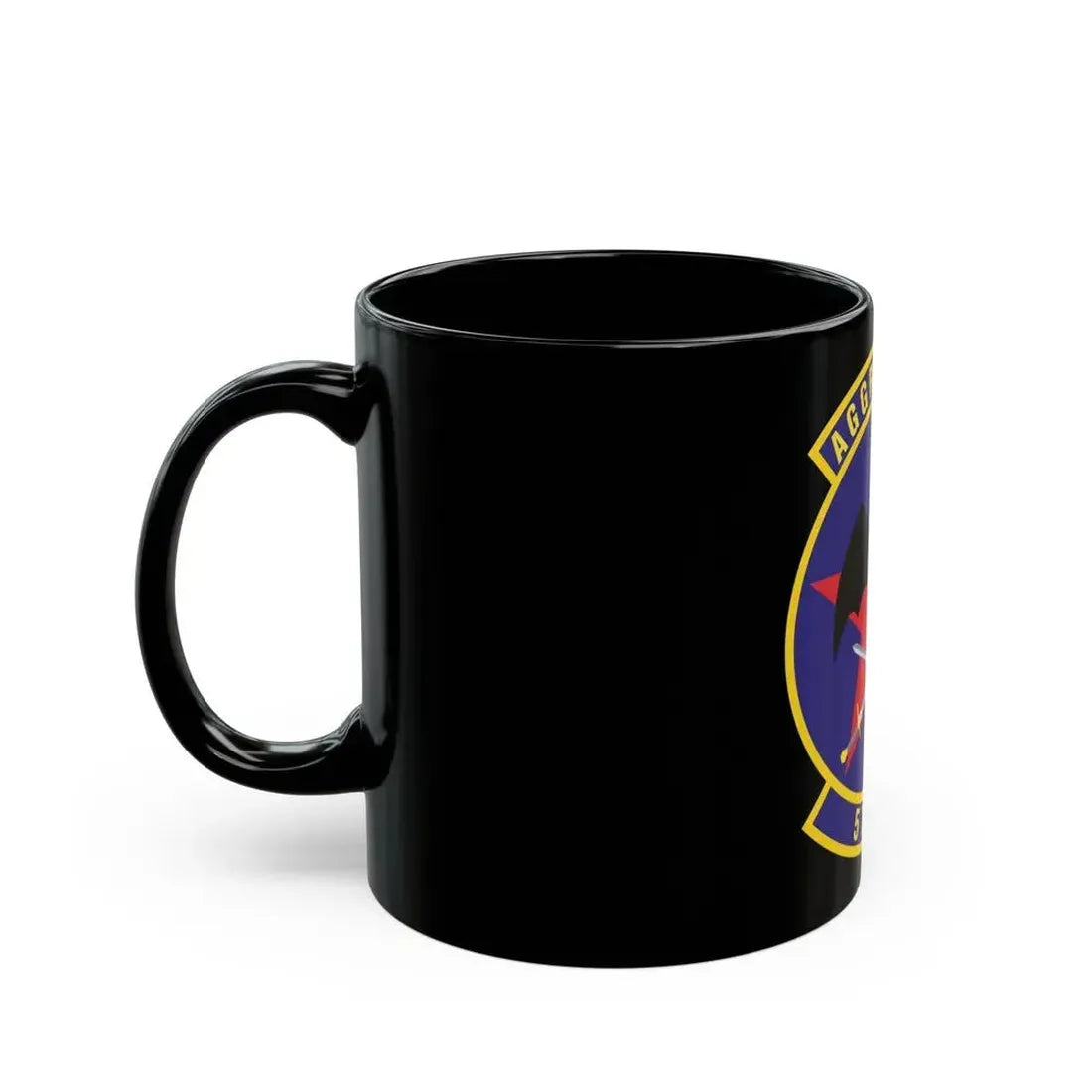 57th Information Aggressor Squadron (U.S. Air Force) Black Coffee Mug - Go Mug Yourself