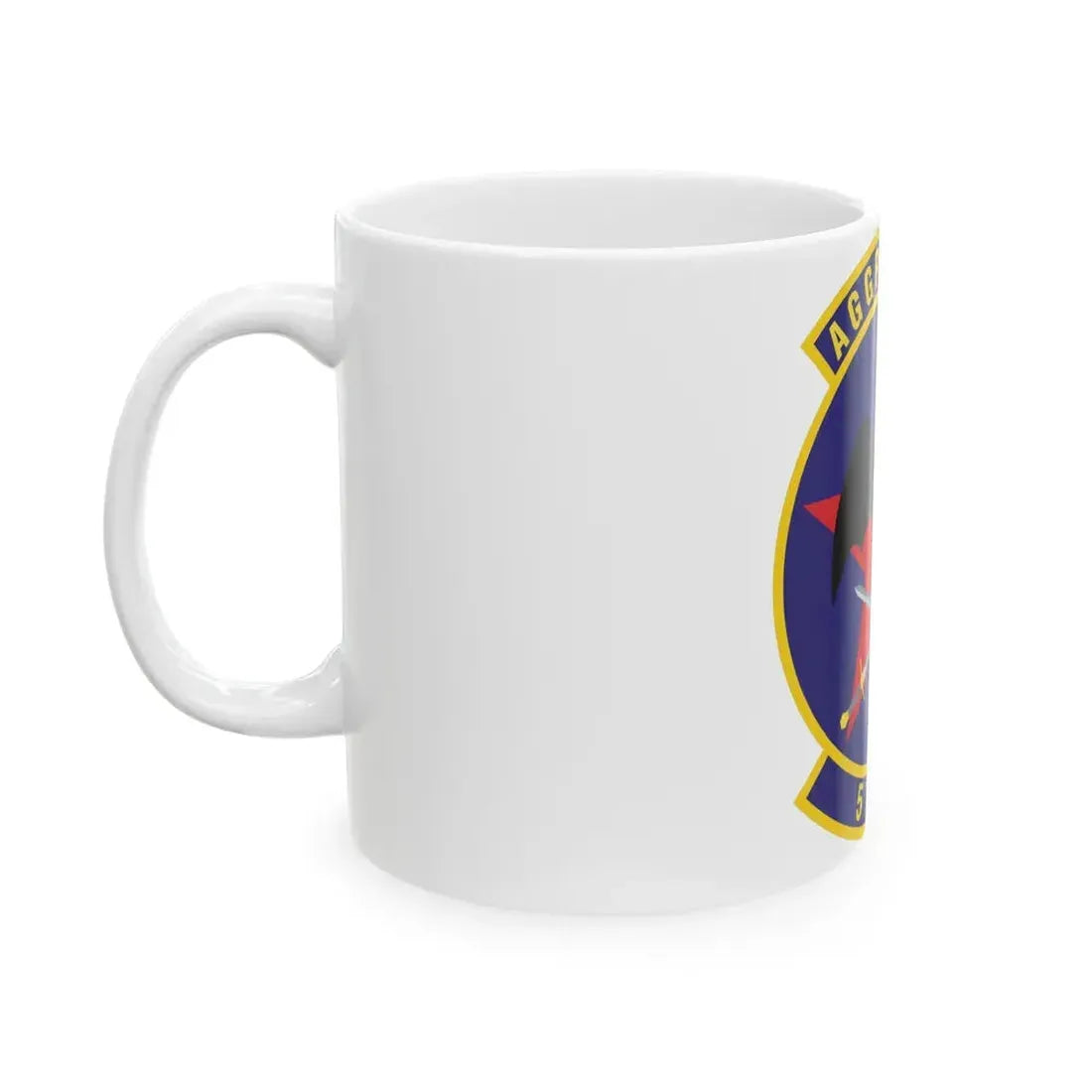 57th Information Aggressor Squadron (U.S. Air Force) White Coffee Mug - Go Mug Yourself