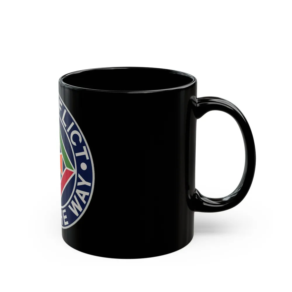 58 Air Traffic Control Battalion (U.S. Army) Black Coffee Mug-Go Mug Yourself