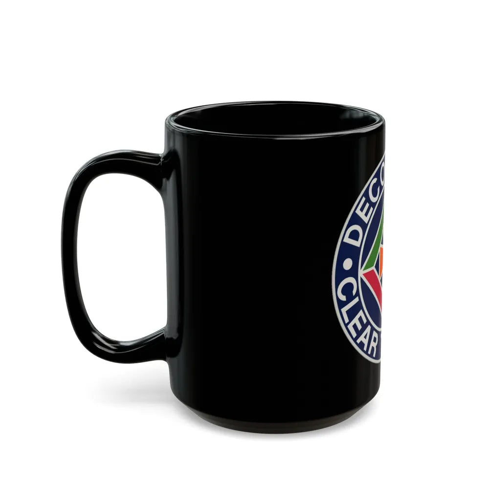 58 Air Traffic Control Battalion (U.S. Army) Black Coffee Mug-Go Mug Yourself