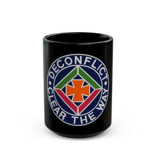 58 Air Traffic Control Battalion (U.S. Army) Black Coffee Mug 15oz - Go Mug Yourself