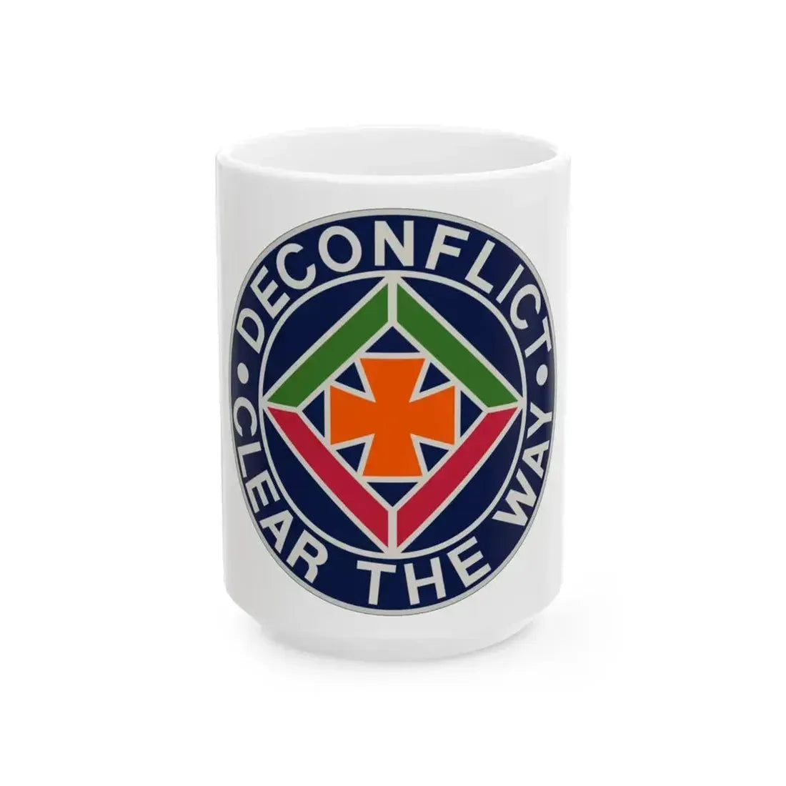 58 Air Traffic Control Battalion (U.S. Army) White Coffee Mug 15oz - Go Mug Yourself
