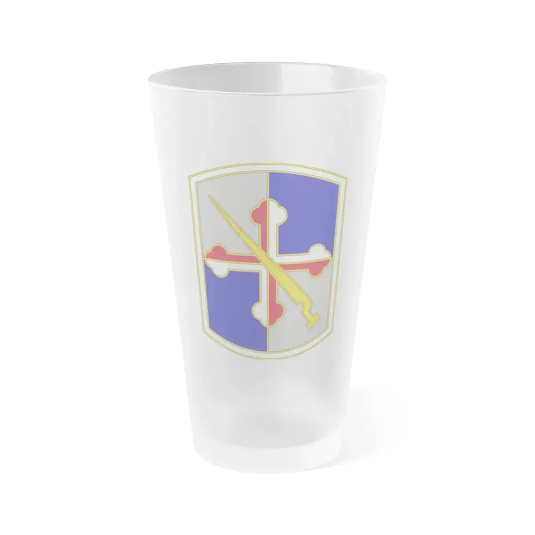 58 Battlefield Surveillance Brigade (U.S. Army) Frosted Pint Glass 16oz Default Title - Go Mug Yourself