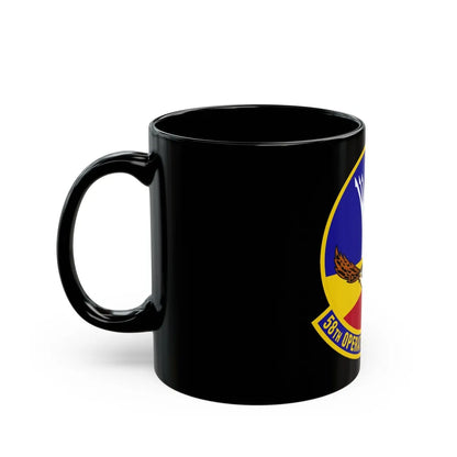 58 Operations Support Squadron AETC (U.S. Air Force) Black Coffee Mug-Go Mug Yourself