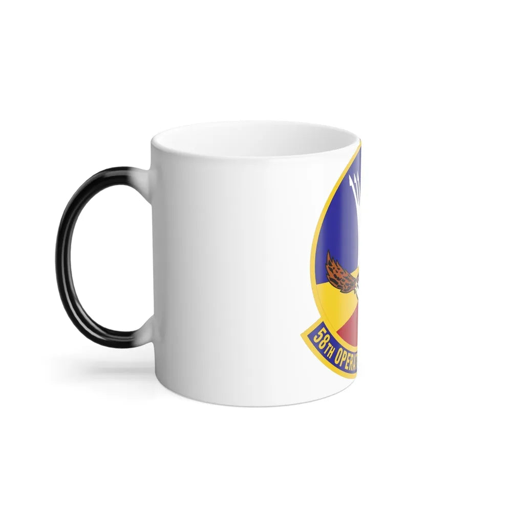 58 Operations Support Squadron AETC (U.S. Air Force) Color Changing Coffee Mug-Go Mug Yourself