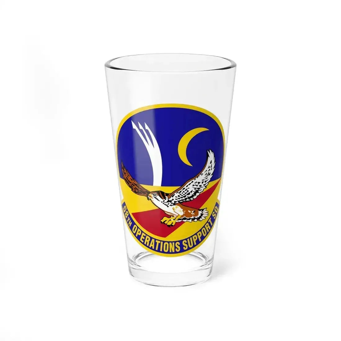 58 Operations Support Squadron AETC (U.S. Air Force) Pint Glass 16oz 16oz - Go Mug Yourself