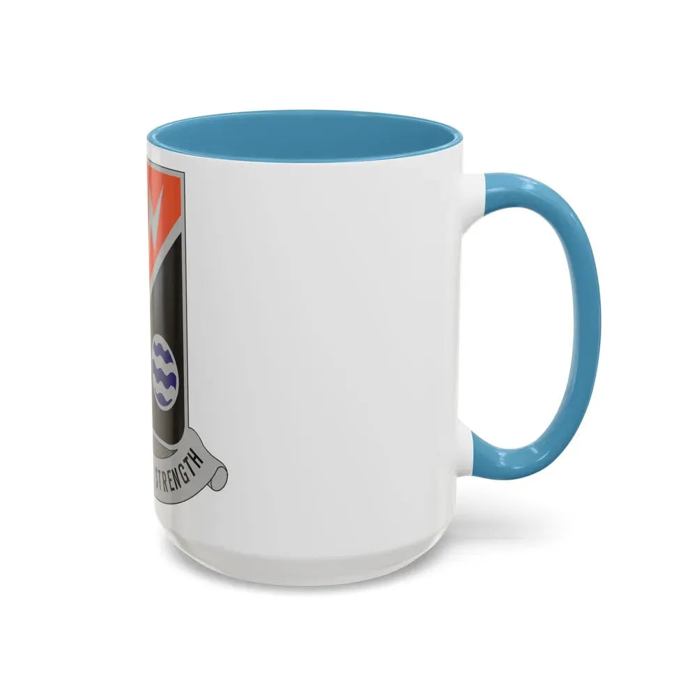 58 Signal Battalion (U.S. Army) Accent Coffee Mug - Go Mug Yourself