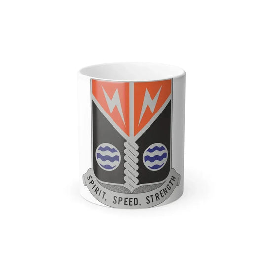 58 Signal Battalion (U.S. Army) Color Changing Coffee Mug 11oz - Go Mug Yourself