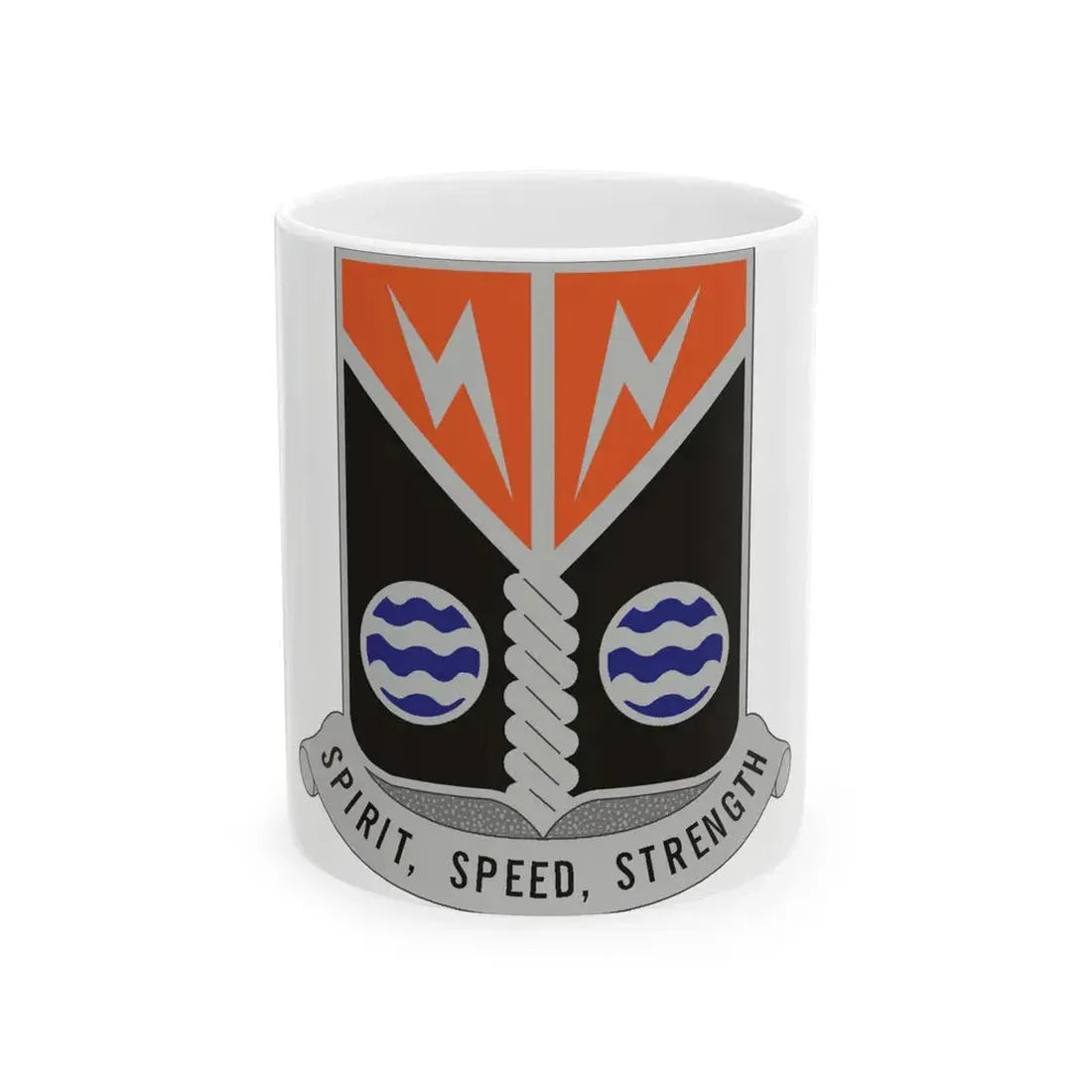 58 Signal Battalion (U.S. Army) White Coffee Mug 11oz - Go Mug Yourself