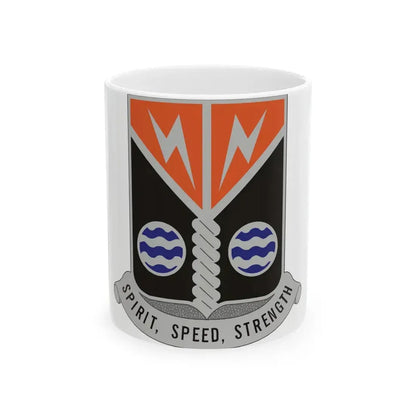58 Signal Battalion (U.S. Army) White Coffee Mug 11oz - Go Mug Yourself
