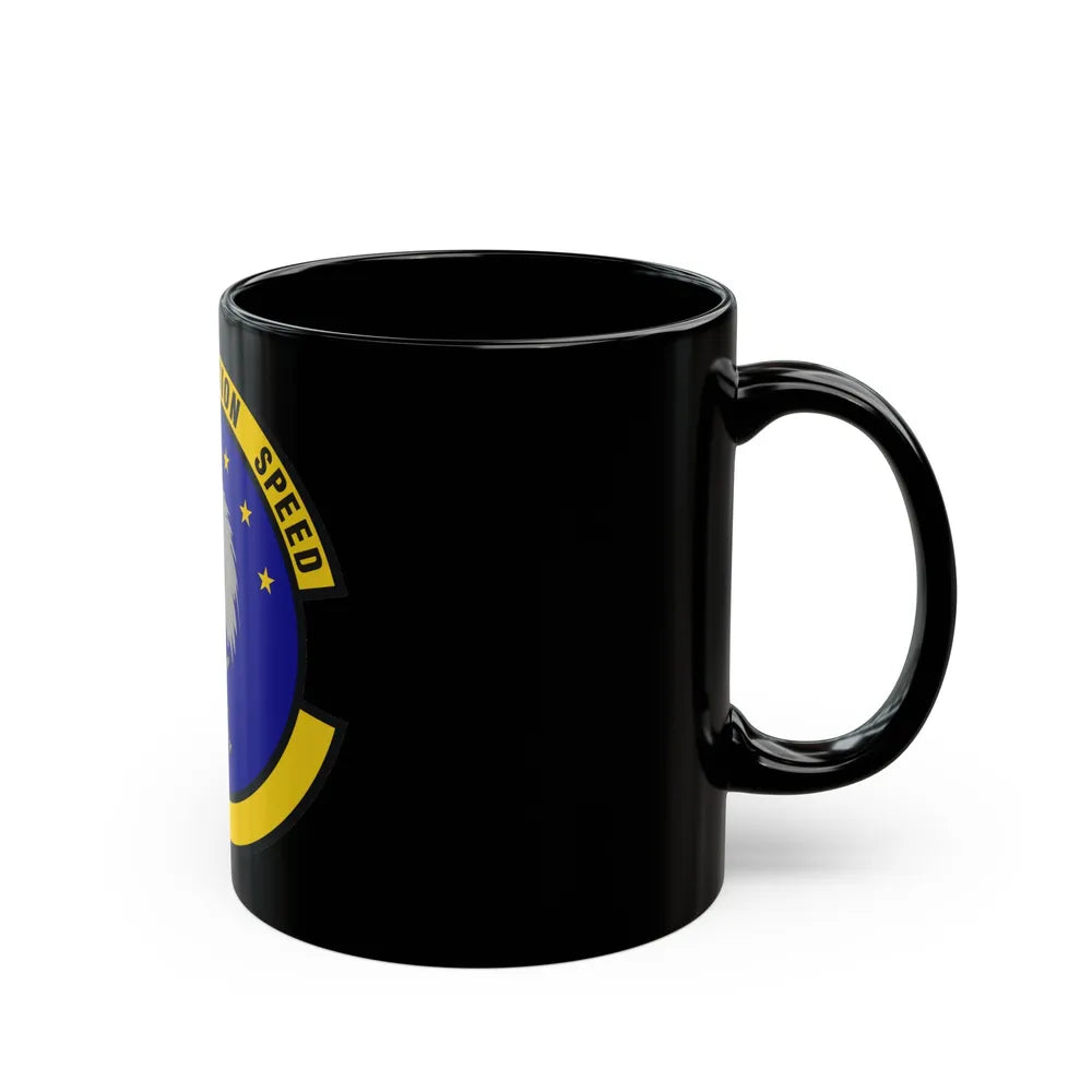 580 Software Engineering Squadron AFMC (U.S. Air Force) Black Coffee Mug-Go Mug Yourself