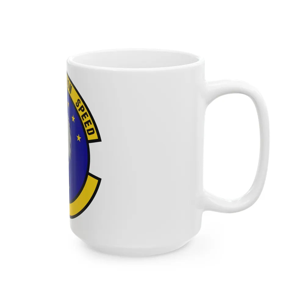 580 Software Engineering Squadron AFMC (U.S. Air Force) White Coffee Mug-Go Mug Yourself