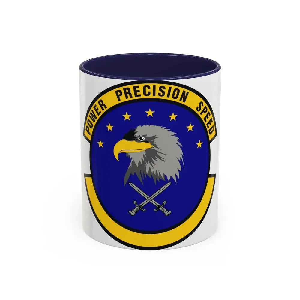 580 Software Engineering Squadron AFMC (U.S. Air Force) Accent Coffee Mug 11oz Navy - Go Mug Yourself