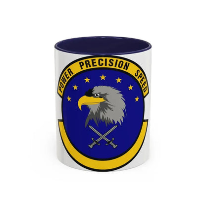 580 Software Engineering Squadron AFMC (U.S. Air Force) Accent Coffee Mug 11oz Navy - Go Mug Yourself