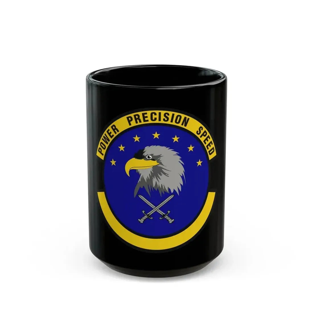 580 Software Engineering Squadron AFMC (U.S. Air Force) Black Coffee Mug 15oz - Go Mug Yourself