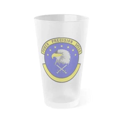 580 Software Engineering Squadron AFMC (U.S. Air Force) Frosted Pint Glass 16oz 16oz Frosted - Go Mug Yourself