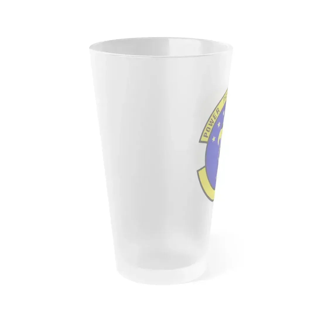 580 Software Engineering Squadron AFMC (U.S. Air Force) Frosted Pint Glass 16oz - Go Mug Yourself