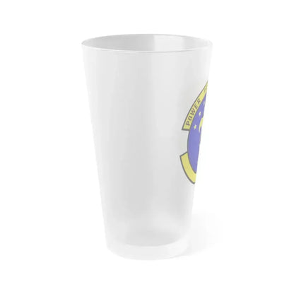 580 Software Engineering Squadron AFMC (U.S. Air Force) Frosted Pint Glass 16oz - Go Mug Yourself