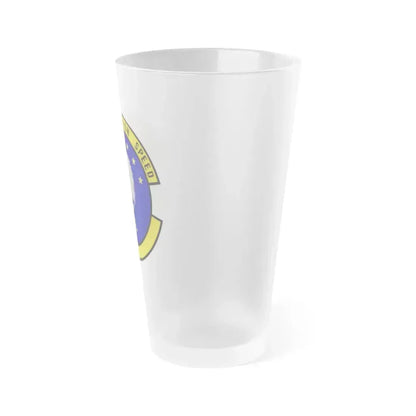 580 Software Engineering Squadron AFMC (U.S. Air Force) Frosted Pint Glass 16oz - Go Mug Yourself