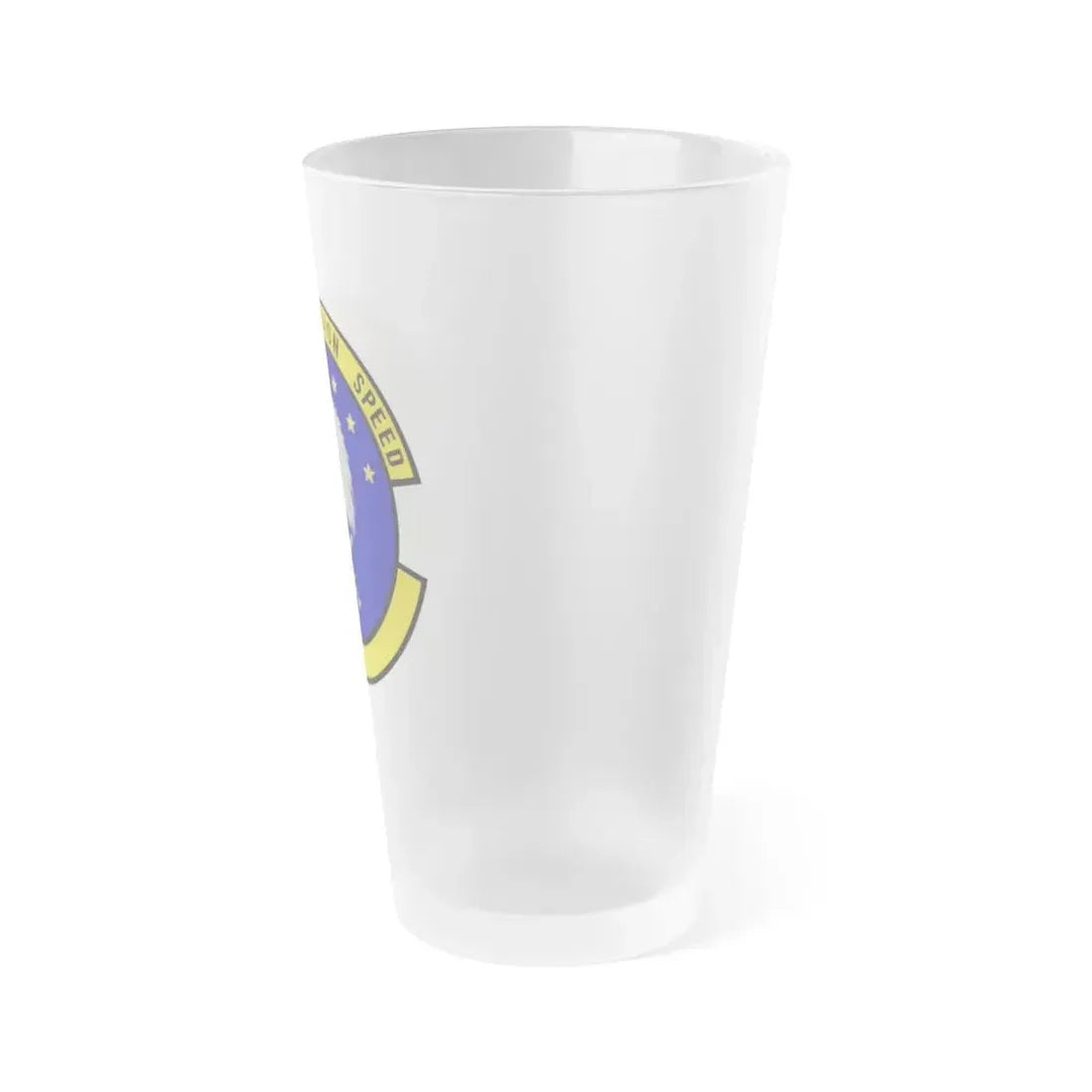 580 Software Engineering Squadron AFMC (U.S. Air Force) Frosted Pint Glass 16oz - Go Mug Yourself