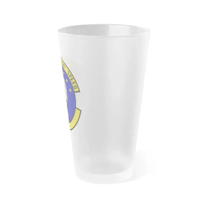580 Software Engineering Squadron AFMC (U.S. Air Force) Frosted Pint Glass 16oz - Go Mug Yourself