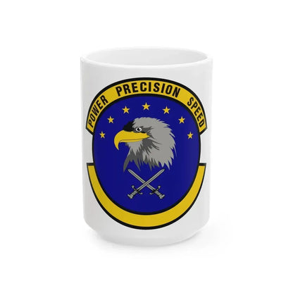 580 Software Engineering Squadron AFMC (U.S. Air Force) White Coffee Mug 15oz - Go Mug Yourself