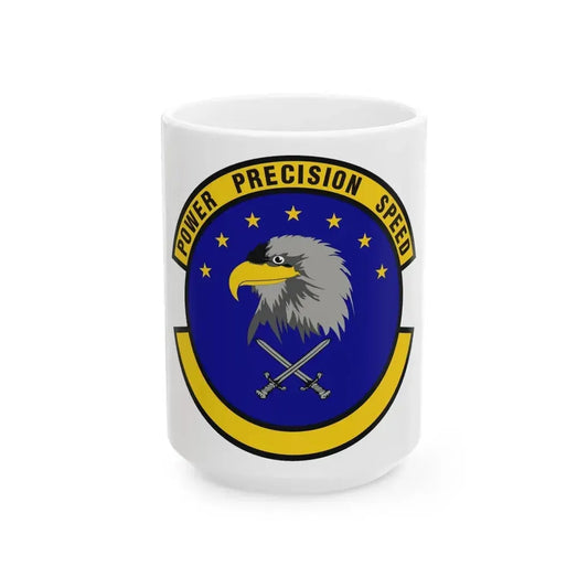 580 Software Engineering Squadron AFMC (U.S. Air Force) White Coffee Mug 15oz - Go Mug Yourself