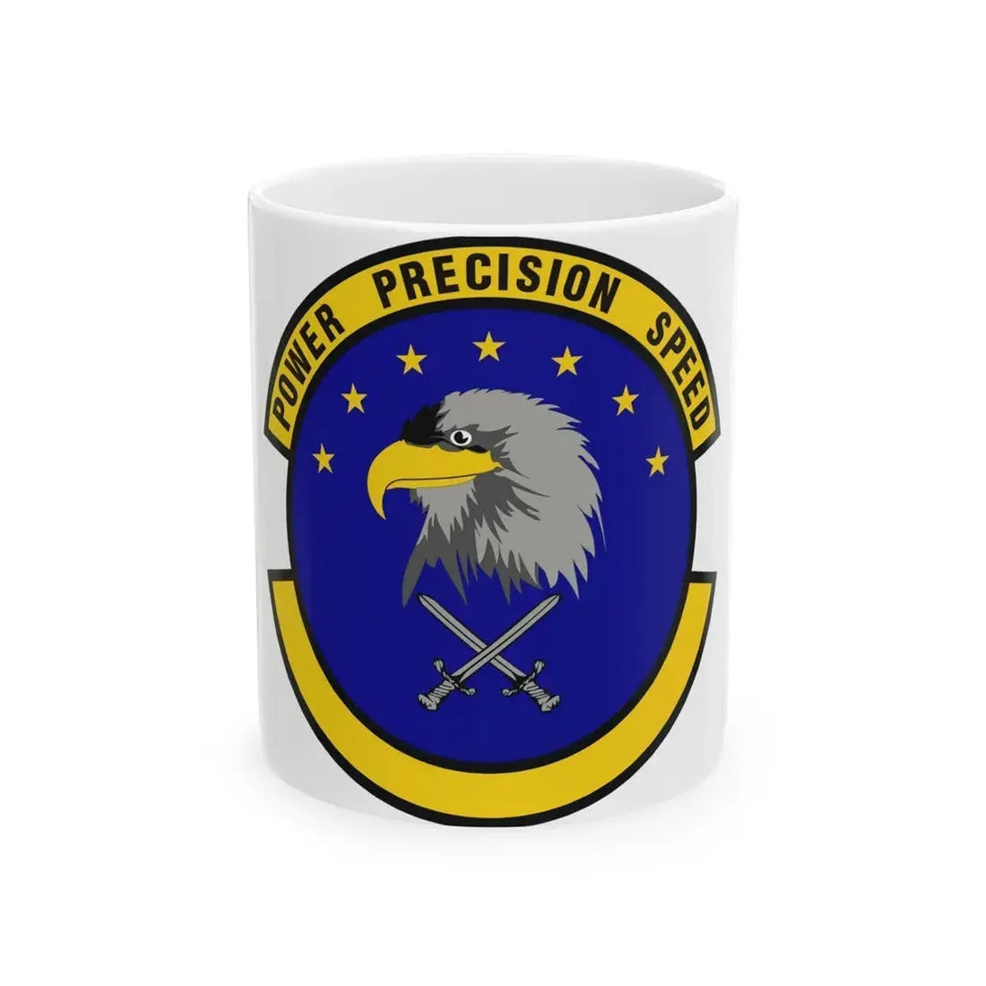 580 Software Engineering Squadron AFMC (U.S. Air Force) White Coffee Mug - Go Mug Yourself