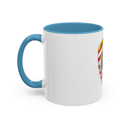 USCG Sector Boston (U.S. Coast Guard) Accent Coffee Mug