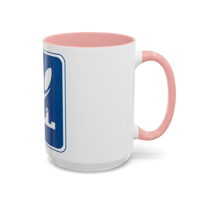 Seal of Naperville Illinois - Accent Coffee Mug