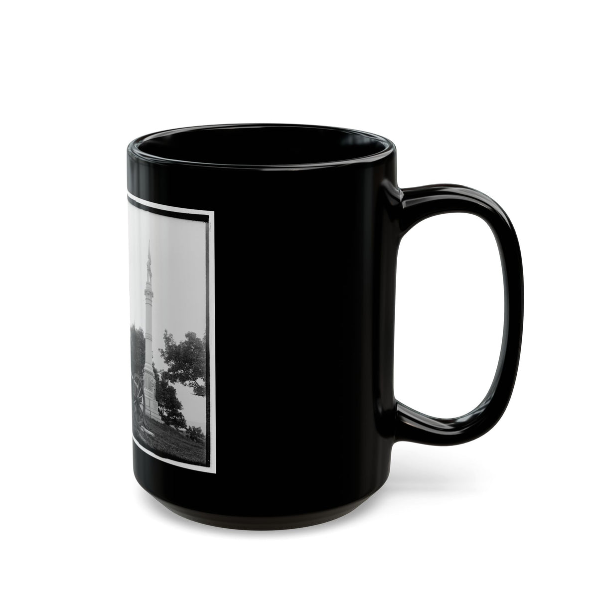 3rd Maryland Infantry, U.S.A. & Latrobe's Battery, C.S.A. Monument, Chattanooga, Tennessee (U.S. Civil War) Black Coffee Mug