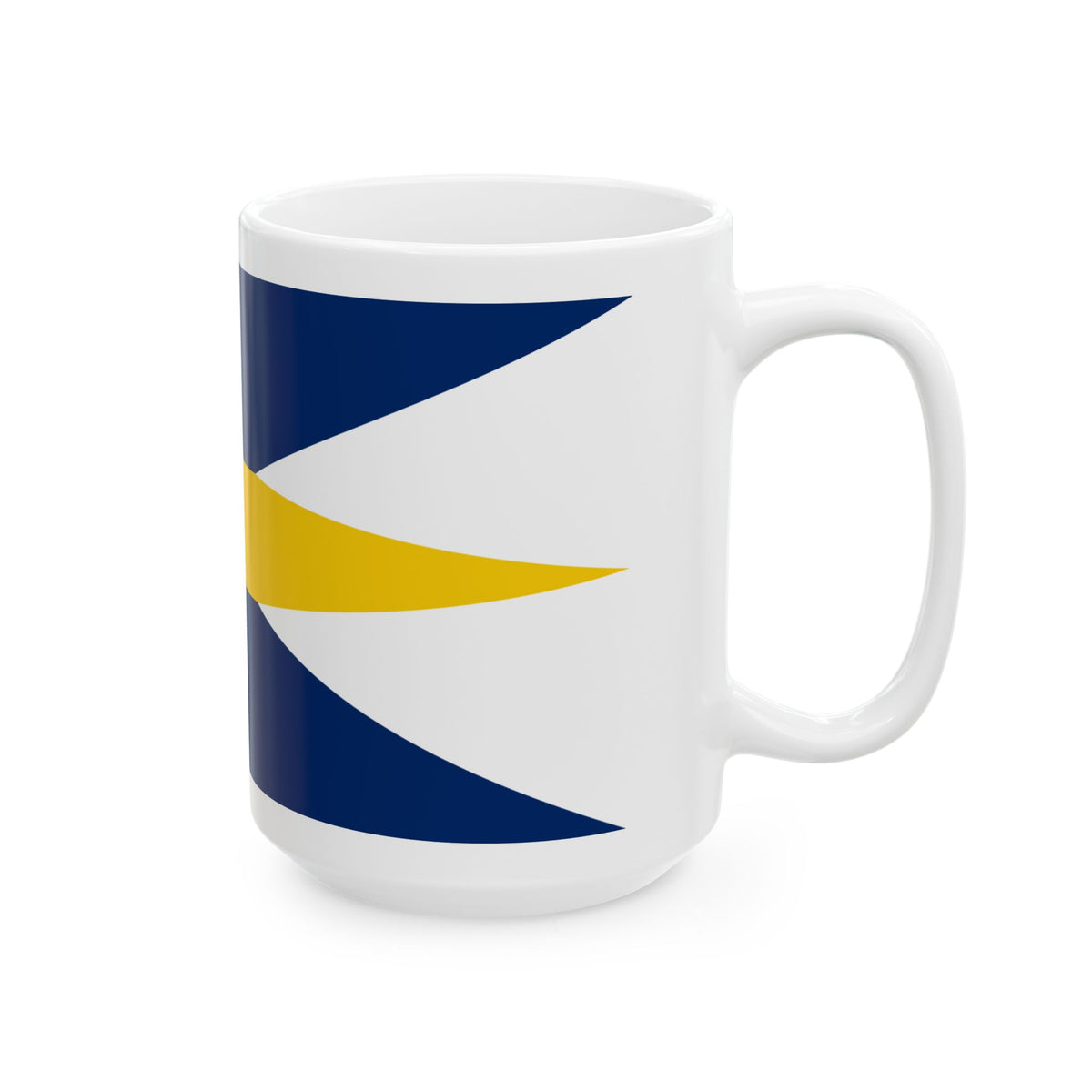 Royal Standard of Sweden 1844-1905 (Estonia) White Coffee Mug
