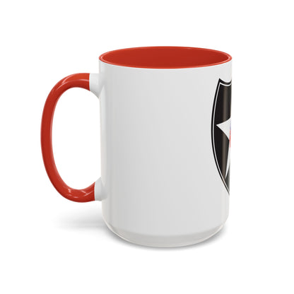 2nd Infantry Division (U.S. Army) Accent Coffee Mug