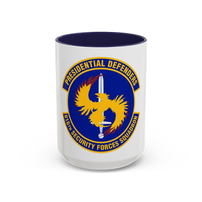 816th Security Forces Squadron (U.S. Air Force) Accent Coffee Mug