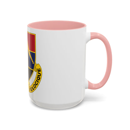 351 Armored Field Artillery Battalion (U.S. Army) Accent Coffee Mug