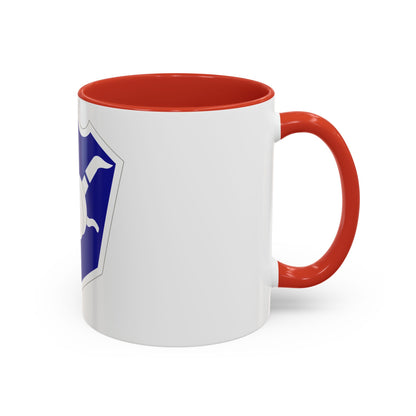 158 Maneuver Enhancement Brigade (U.S. Army) Accent Coffee Mug