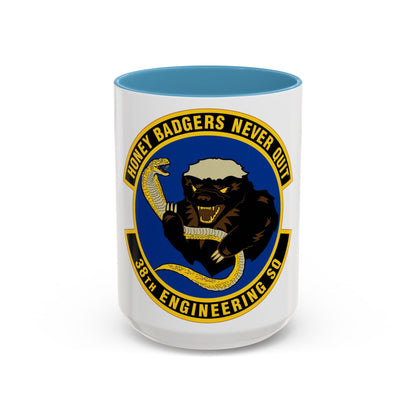 38 Engineering Squadron ACC (U.S. Air Force) Accent Coffee Mug