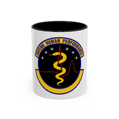 21 Operational Medical Readiness Squadron USSF (U.S. Air Force) Accent Coffee Mug