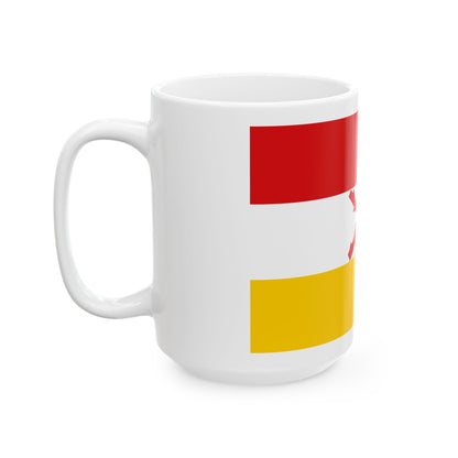 Civil ensign of the Spanish Netherlands (Belgium) White Coffee Mug
